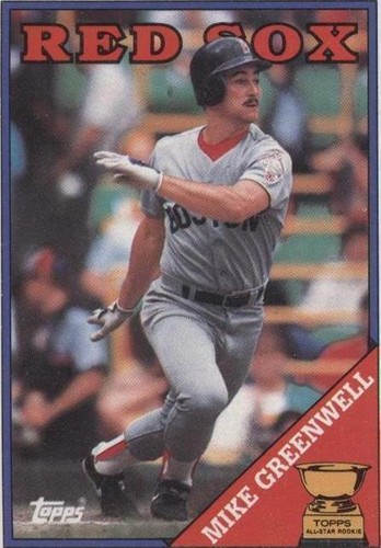 1988 Topps - Mike Greenwell #493