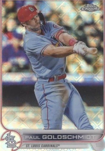 2022 Topps Chrome Logofractor Edition - Paul Goldschmidt #68