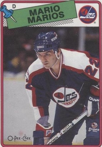 1988-89 O-Pee-Chee - Mario Marois #233