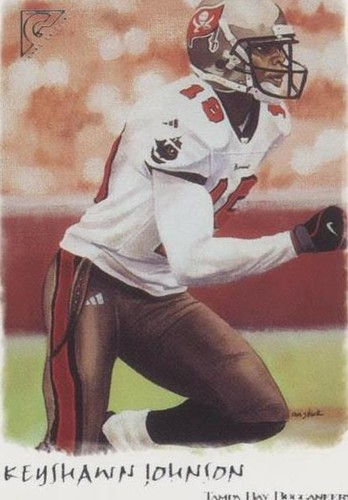 2002 Topps Gallery Keyshawn Johnson #56