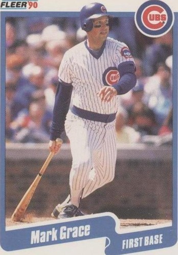 1990 Fleer - Mark Grace #32