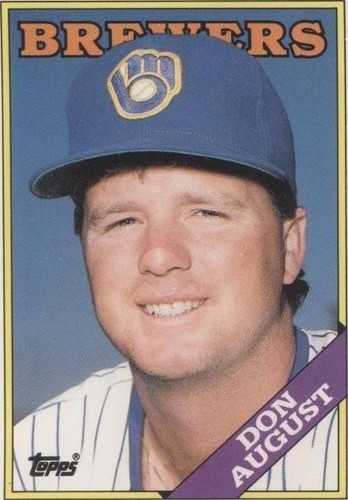 1988 Topps Traded - Don August #7T
