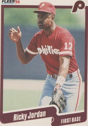 1990 Fleer - Ricky Jordan #564
