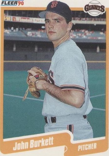 1990 Fleer Update - John Burkett #U-61