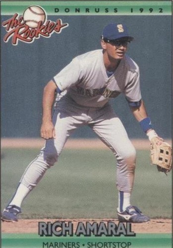 1992 Donruss The Rookies - Rich Amaral #3
