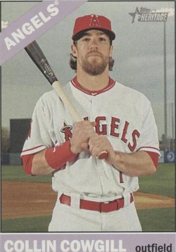 2015 Topps Heritage High Number - Collin Cowgill #673