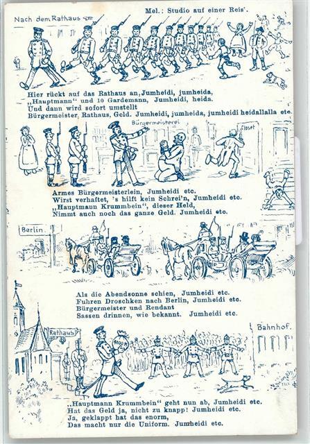 52024368 - Hauptmann Krummbein Humor