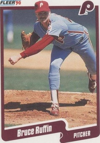 1990 Fleer - Bruce Ruffin #572