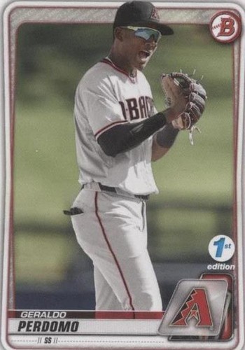 2020 Bowman Draft 1st Edition - Geraldo Perdomo #BD-89