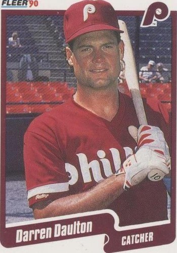 1990 Fleer - Darren Daulton #555