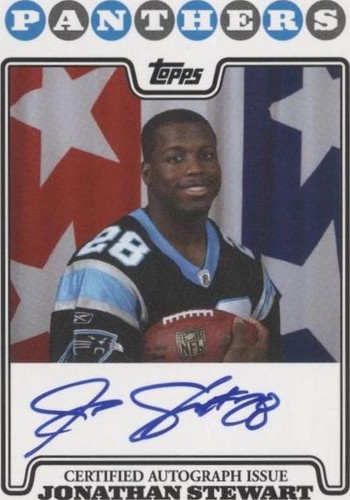 2008 Topps Jonathan Stewart #RPA-JS