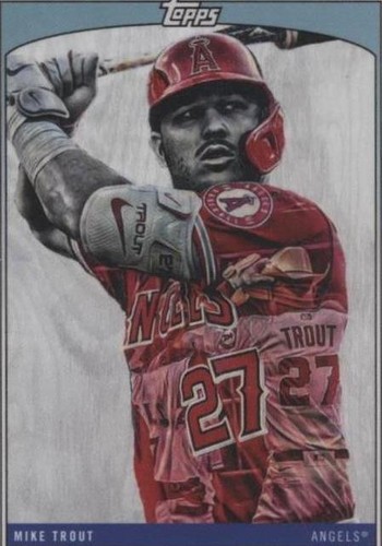 2022 Topps X Lauren Taylor - Mike Trout #1