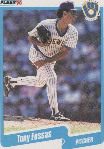 1990 Fleer - Tony Fossas #323