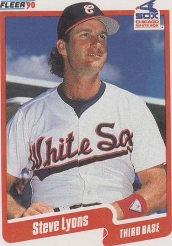 1990 Fleer - Steve Lyons #539