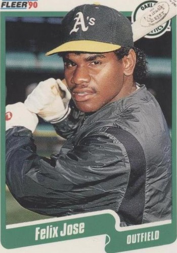 1990 Fleer - Felix Jose #13