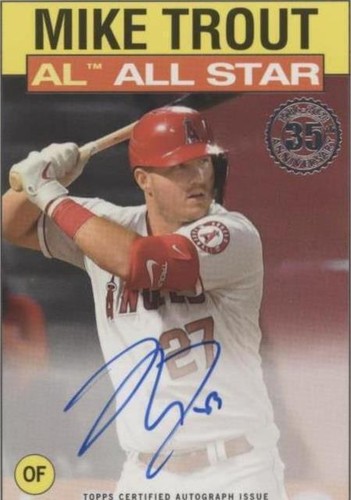 2021 Topps - Mike Trout #86AS-MT