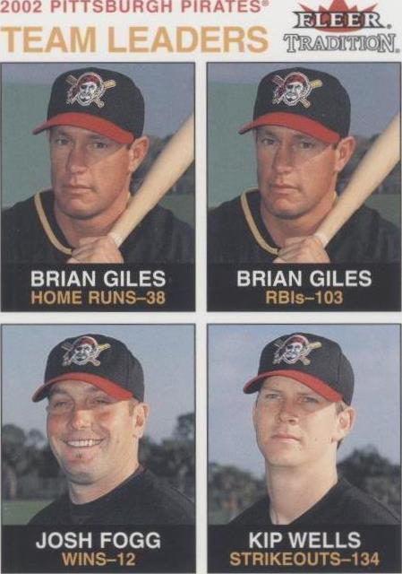 2003 Fleer Tradition - Brian Giles Josh Fogg Kip Wells #23