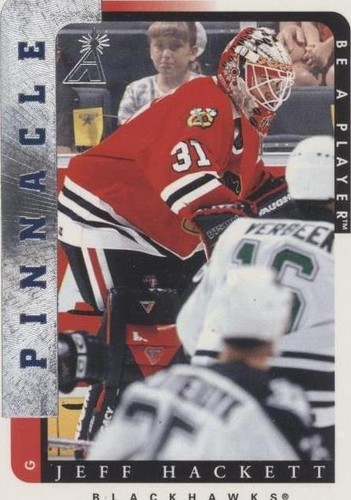 1996-97 Pinnacle Be A Player - Jeff Hackett #42