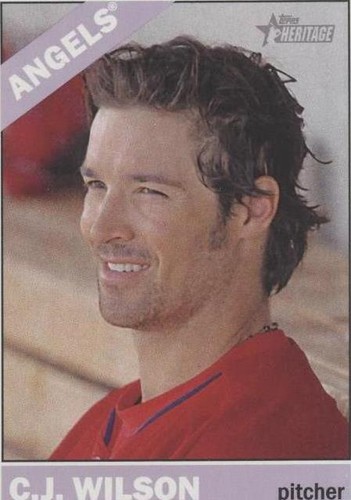 2015 Topps Heritage - C.J. Wilson #405