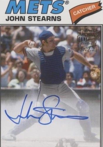 2020 Topps Archives - John Stearns #FFA-JS