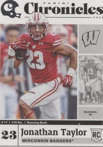 2020 Panini Chronicles Draft Picks Jonathan Taylor #10