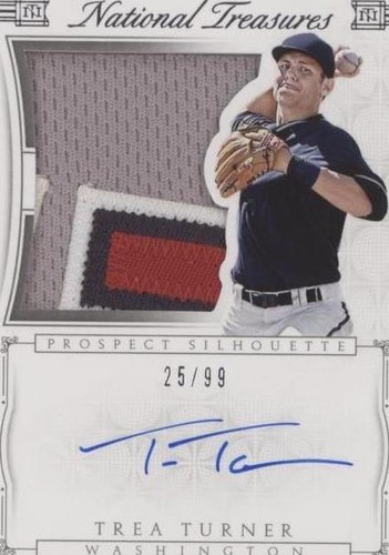 2015 Panini National Treasures - Trea Turner #19