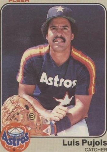 1983 Fleer SIGNED Luis Pujols ASTROS #459 autograph auto | eBay