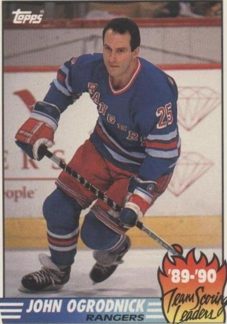 1990-91 Topps - John Ogrodnick #18