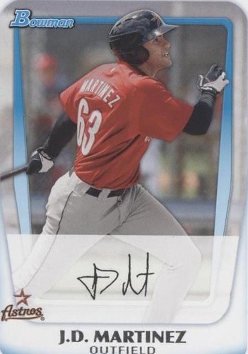 2011 Bowman - J.D. Martinez #BP92