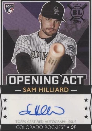 2020 Topps Big League - Sam Hilliard #OAA-SH