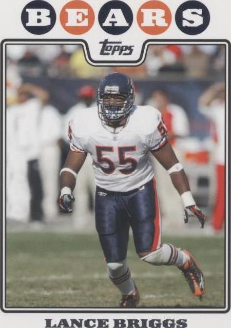 2008 Topps Lance Briggs #243