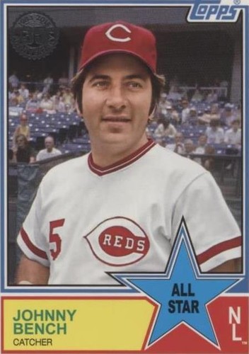 2018 Topps - Johnny Bench #83AS-72