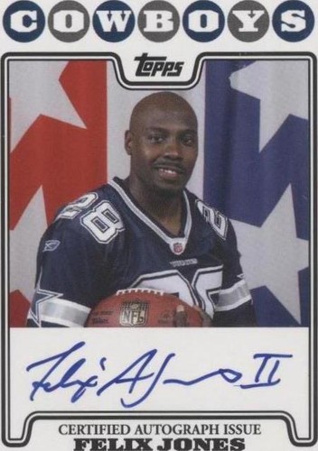 2008 Topps Felix Jones #RPA-FJ