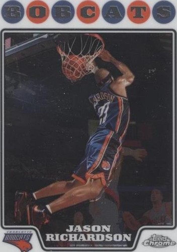 2008-09 Topps Chrome - Jason Richardson #123