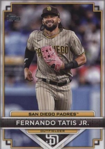 稀少TATIS JR. FERNANDO TATIS JR. 2023 Topps Flagship #76 San Diego Padres
