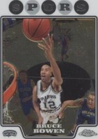2008-09 Topps Chrome - Bruce Bowen #130