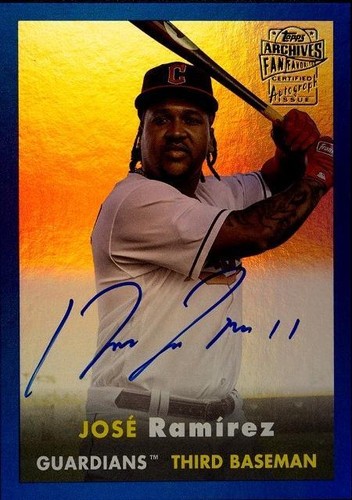 2024 Topps Archives - Jose Ramirez #FF-JRA
