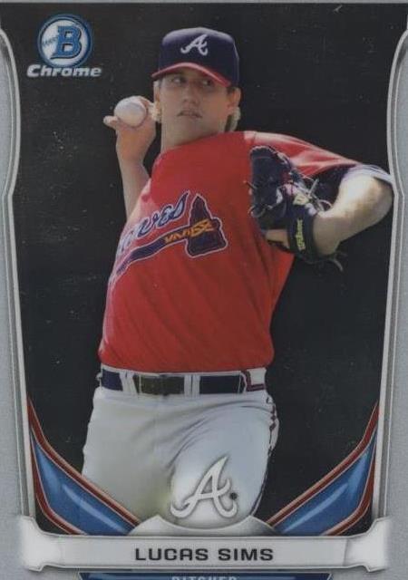 Bowman Draft 2014 - Lucas Sims #CTP-13