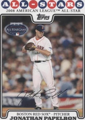 2008 Topps Updates & Highlights - Jonathan Papelbon #UH68