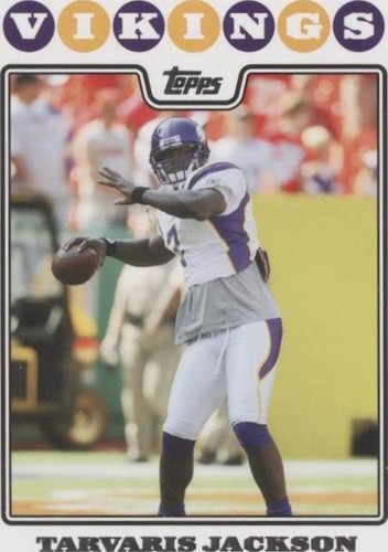 2008 Topps Tarvaris Jackson #42