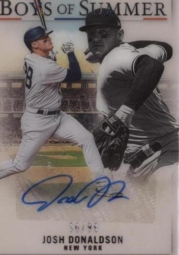2022 Panini Chronicles - Josh Donaldson #BOS-JD
