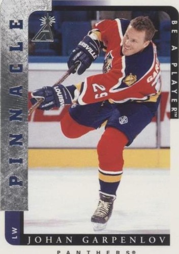 1996-97 Pinnacle Be A Player - Johan Garpenlov #67