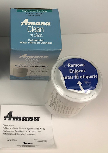 Amana 12527304 Clean N Clear Refrigerator Water Filter (Last one)