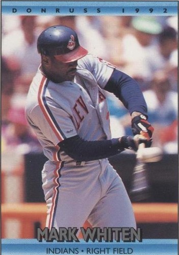 1992 Donruss - Mark Whiten #325