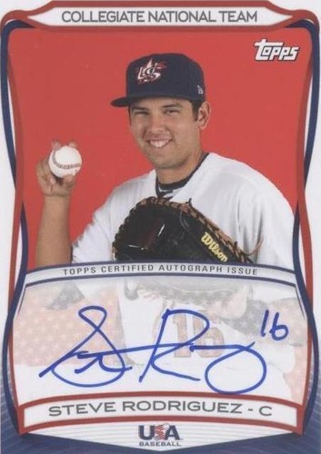 2010 Topps USA Baseball Team - Steven Rodriguez #A-39