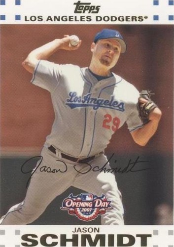 2007 Topps Opening Day - Jason Schmidt #110