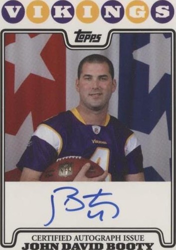 2008 Topps John David Booty #RPA-JB