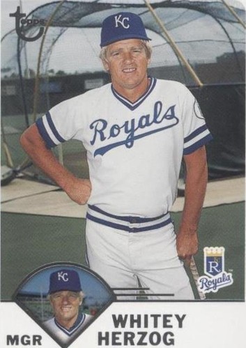 2003 Topps Retired Signature Edition - Whitey Herzog #32