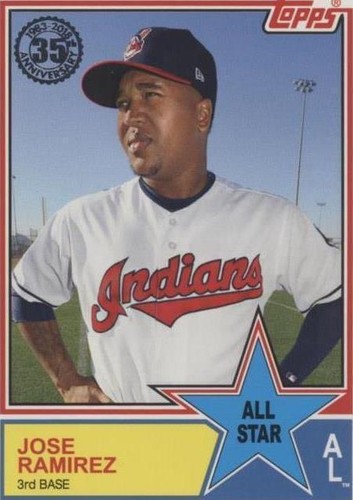 2018 Topps - Jose Ramirez #83AS-28