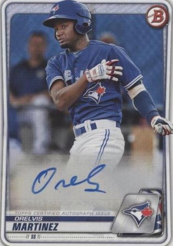 2020 Bowman - Orelvis Martinez #PA-OM